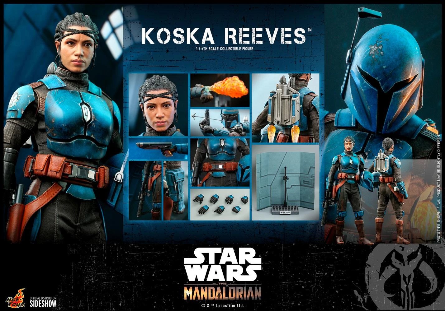 *PRE-ORDER Koska Reeves - Star Wars Hot Toys Collectibles 1/6 Scale Action Figure - Image 8