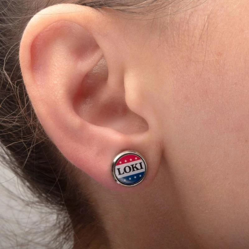 Marvel Loki Stud Earring Set - Image 2