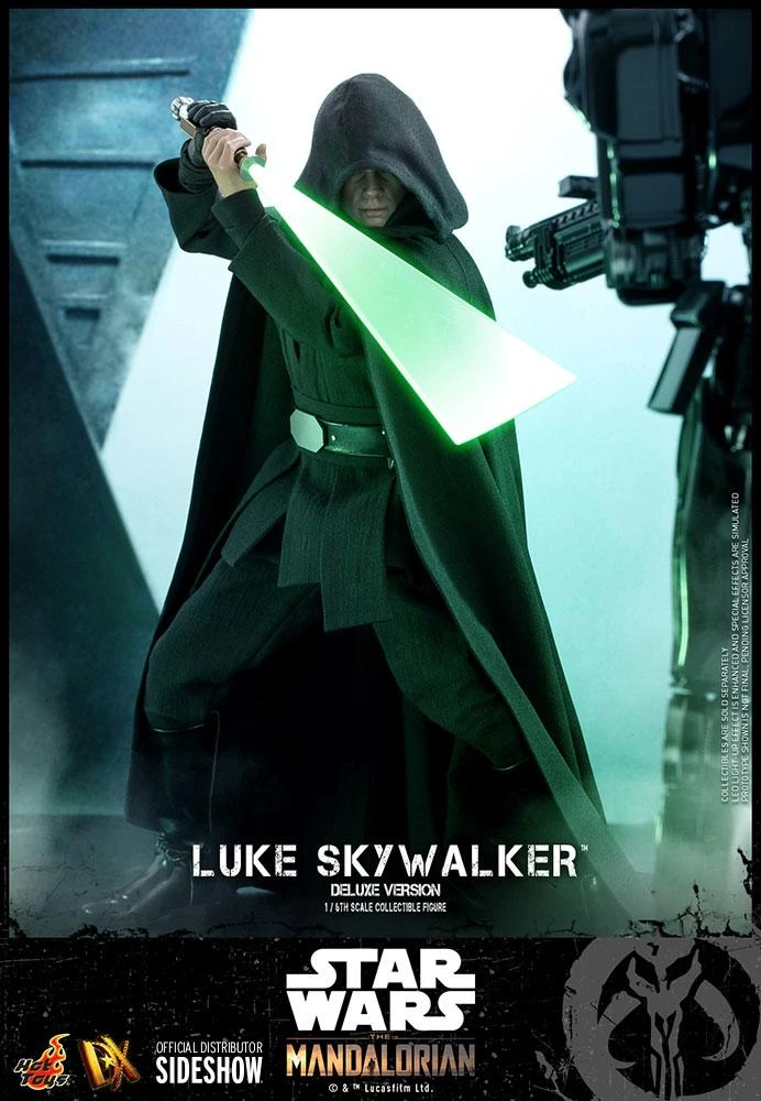 *PRE-ORDER Luke Skywalker DELUXE (The Mandalorian) - Star Wars Hot Toys Collectibles 1/6 Scale Action Figure - Image 2