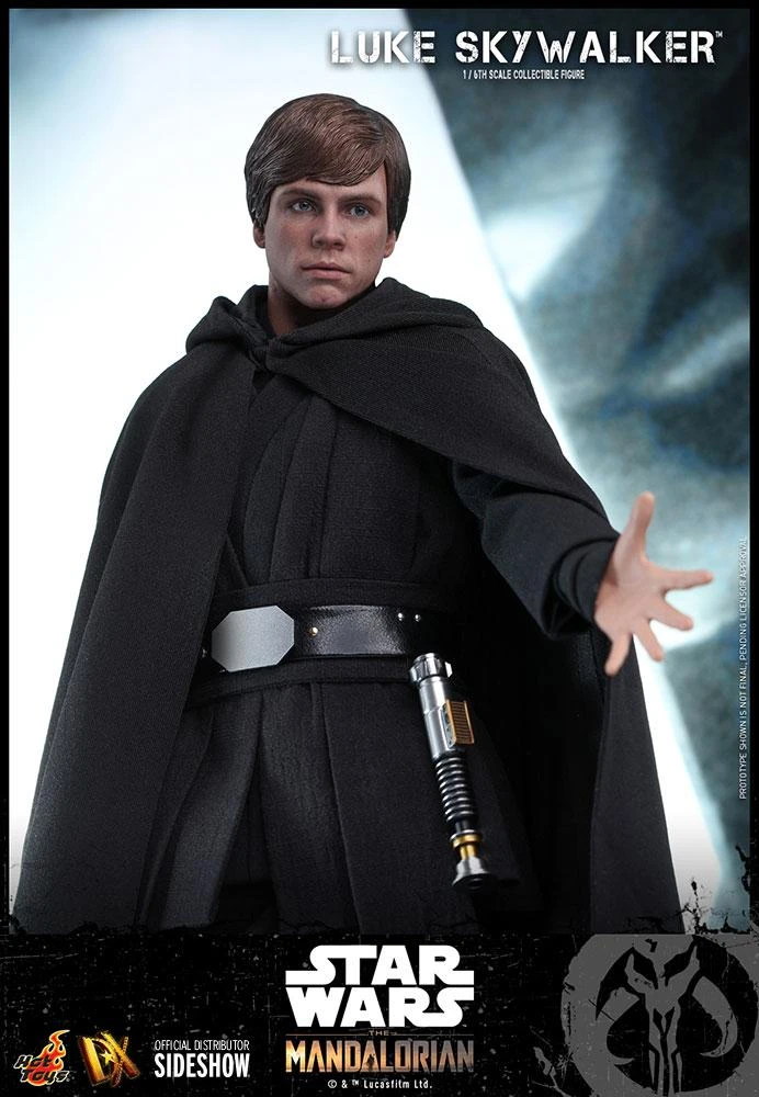 Luke Skywalker (The Mandalorian) - Star Wars Hot Toys Collectibles 1/6 Scale Action Figure - Image 3