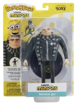 Noble Collection Minions Bendyfigs Action Figure - Gru