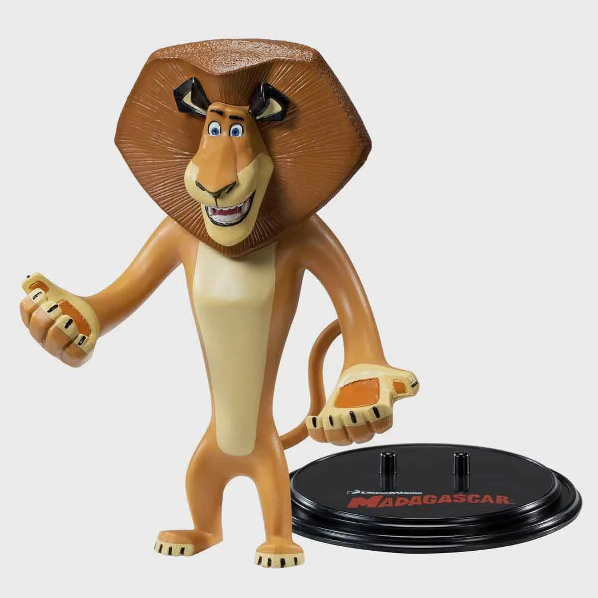 Noble Collection Madagascar Bendyfigs Action Figure - Alex The Lion - Image 2