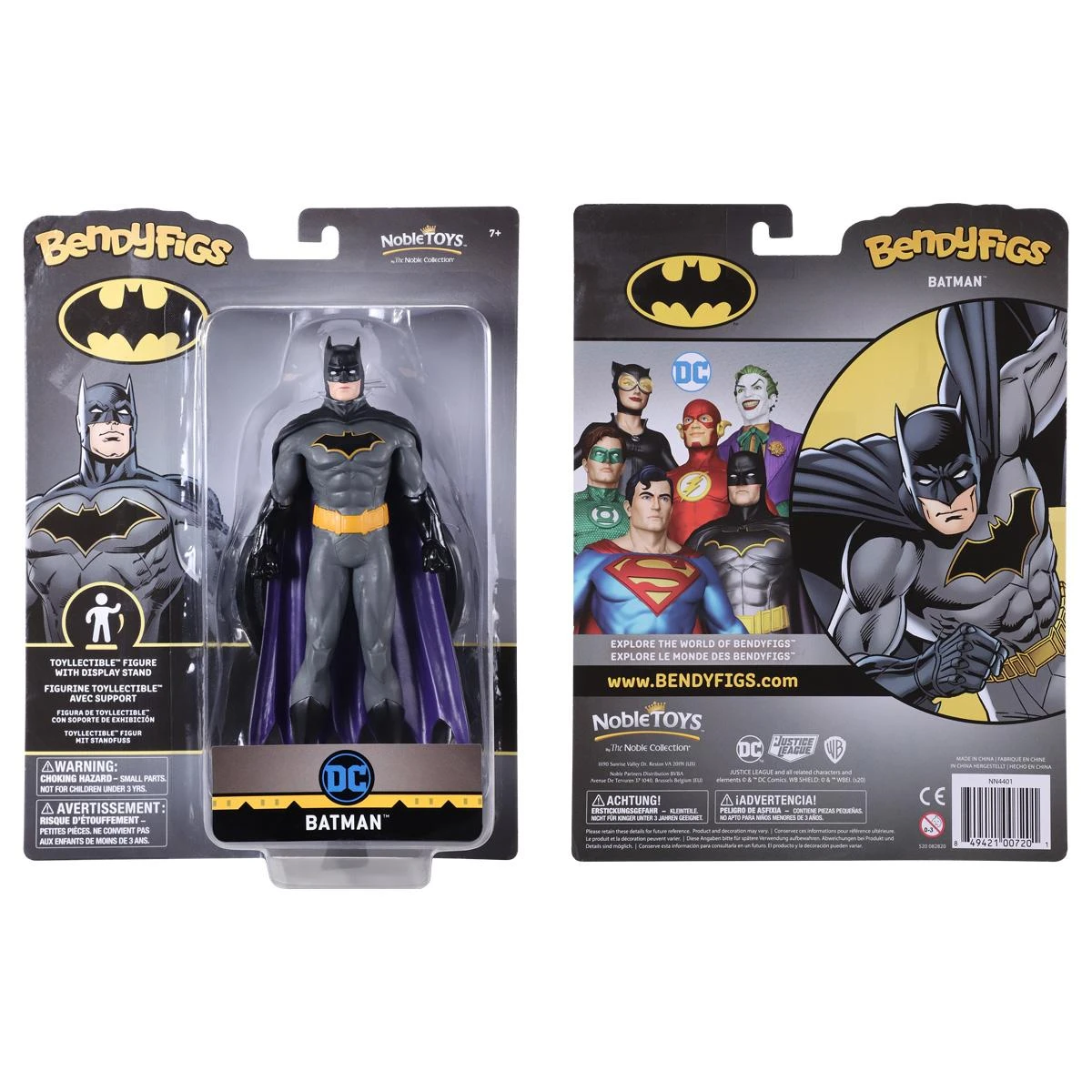 Noble Collection DC Bendyfigs Action Figure - Batman - Image 3