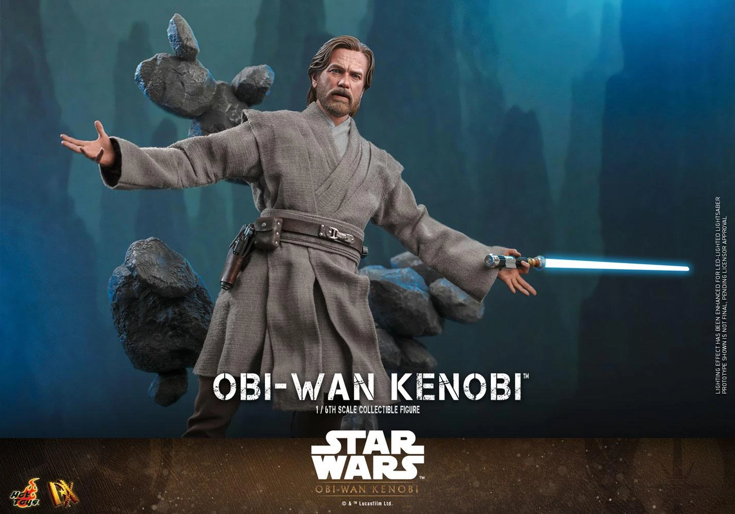 *PRE-ORDER Obi-Wan Kenobi - Star Wars: Obi-Wan Kenobi Hot Toys Exclusive Collectibles 1/6 Scale Action Figure - Image 10