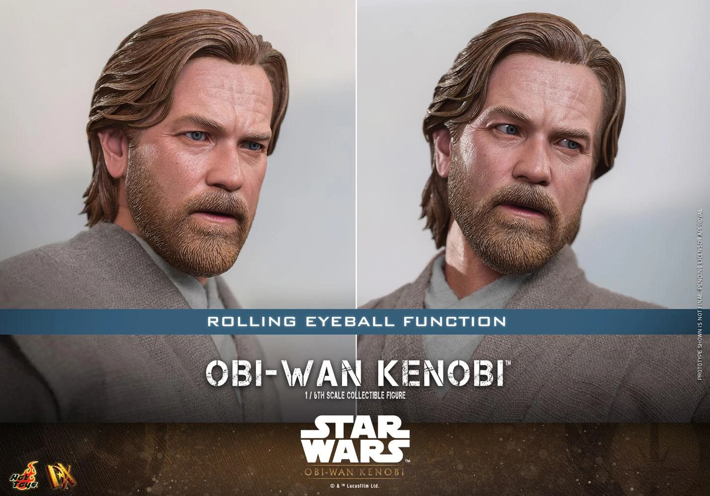 *PRE-ORDER Obi-Wan Kenobi - Star Wars: Obi-Wan Kenobi Hot Toys Exclusive Collectibles 1/6 Scale Action Figure - Image 8