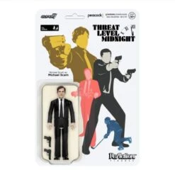 SUPER7 The Office Reaction Action Figure - Michael Scarn