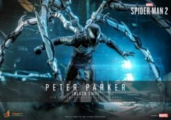*PRE-ORDER Peter Parker (Black Suit) - Spider-Man 2 Marvel Hot Toys Collectibles 1/6 Scale Action Figure