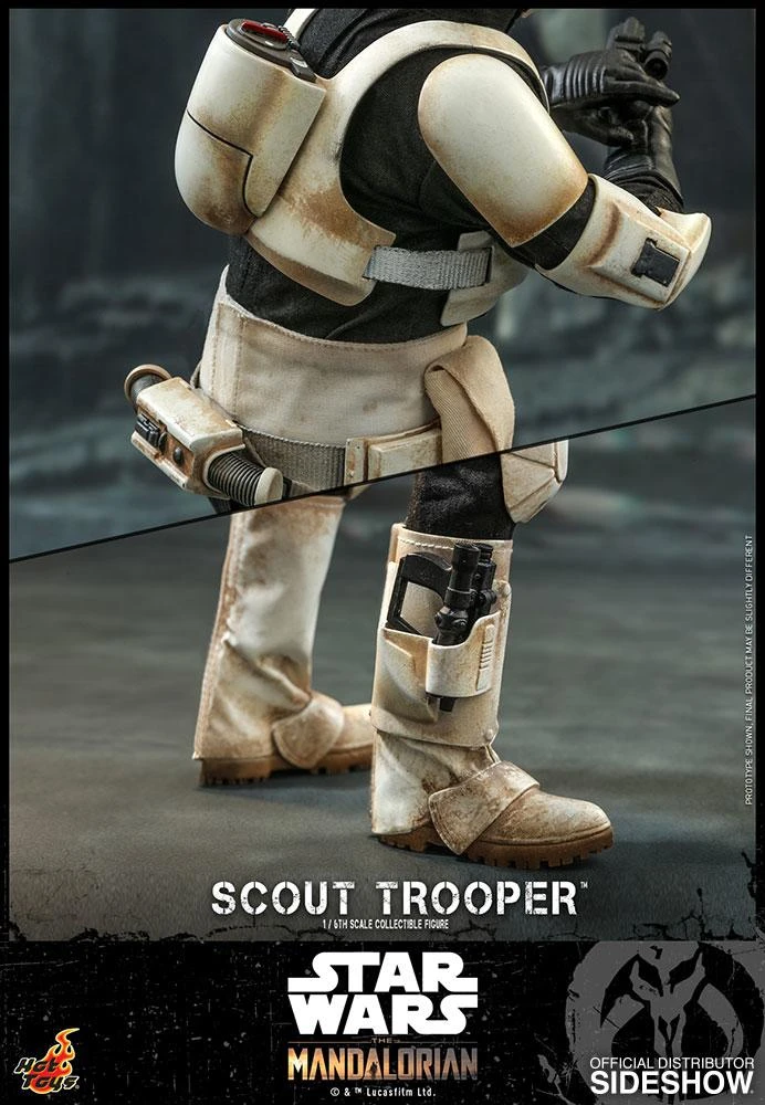 Imperial Scout Trooper (Mandalorian) - Star Wars Hot Toys Collectibles 1/6 Scale Action Figure - Image 6