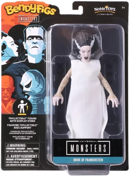 Noble Collection Universal Monsters Bendyfigs Action - Bride Of Frankenstein