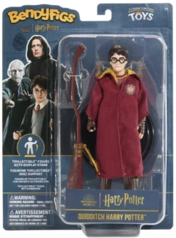 Noble Collection Harry Potter Bendyfigs Action Figure - Harry Potter (Quidditch)