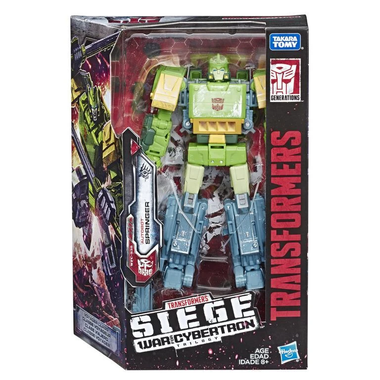 Hasbro Transformers War For Cybertron: Siege Voyager Action Figure - Springer