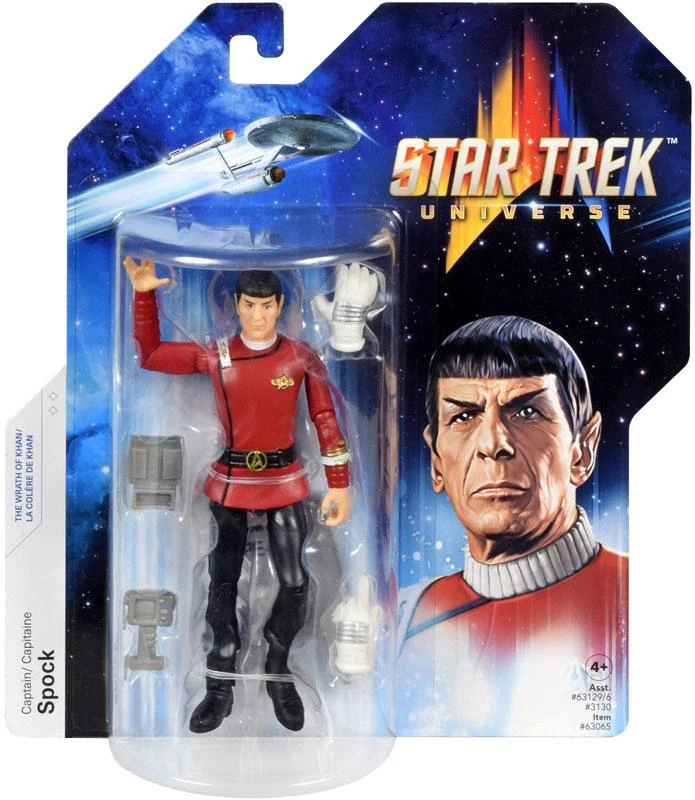 Star Trek Universe 5 Inch Action Figure - Captain Spock