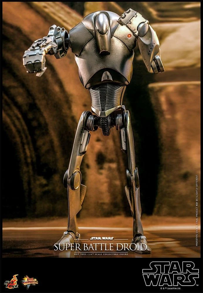 *PRE-ORDER B2 Super Battle Droid- Star Wars: Attack Of The Clones 20th Anniversary Hot Toys Collectibles 1/6 Scale Action Figure - Image 4