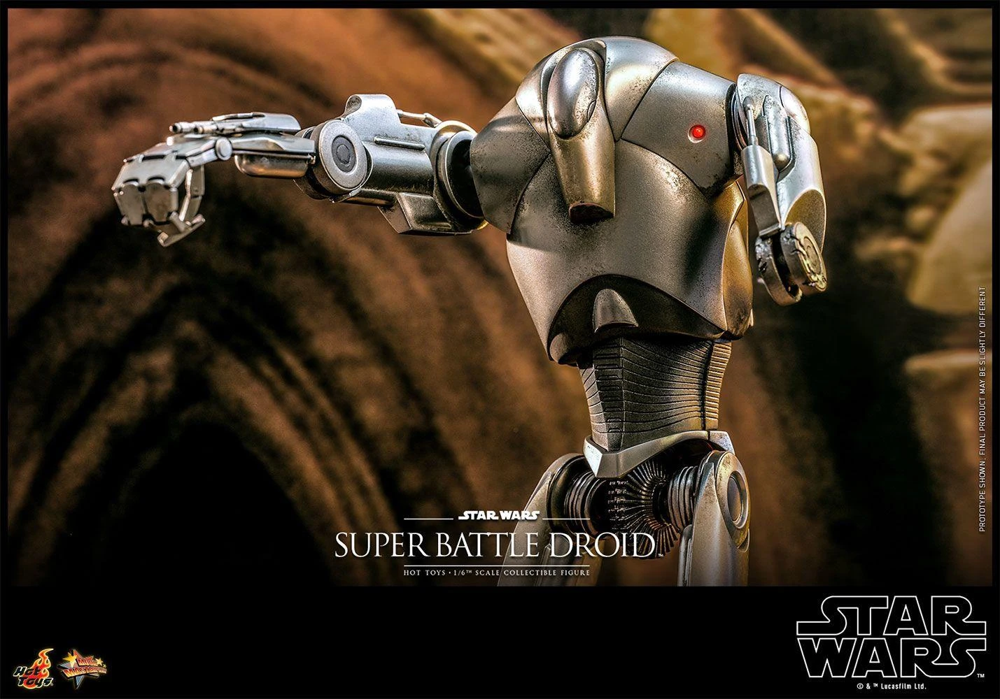 *PRE-ORDER B2 Super Battle Droid- Star Wars: Attack Of The Clones 20th Anniversary Hot Toys Collectibles 1/6 Scale Action Figure - Image 8