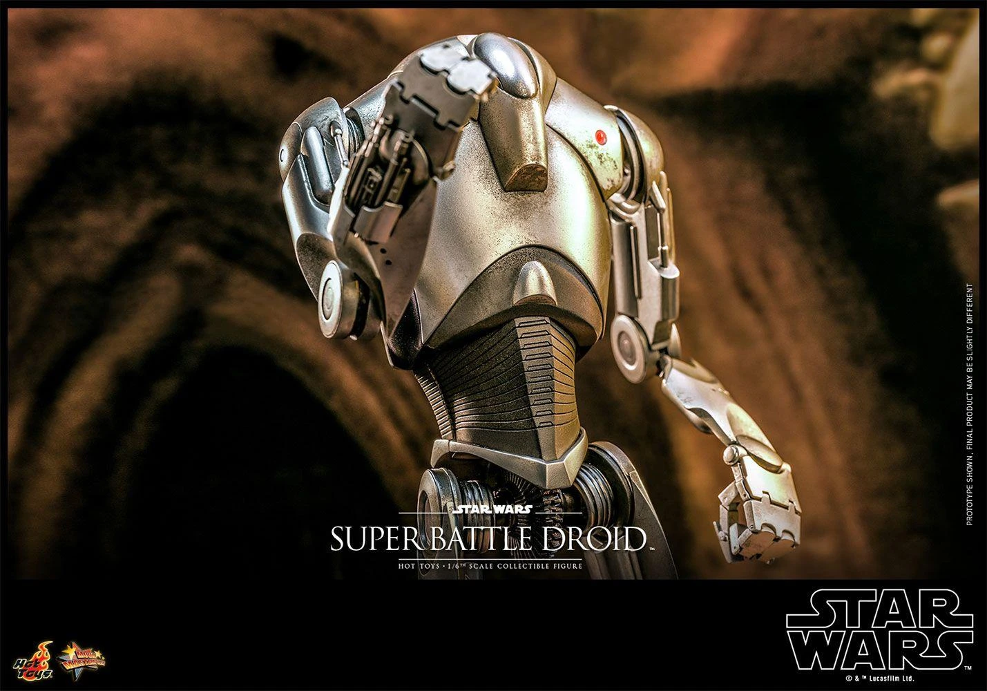 *PRE-ORDER B2 Super Battle Droid- Star Wars: Attack Of The Clones 20th Anniversary Hot Toys Collectibles 1/6 Scale Action Figure - Image 7