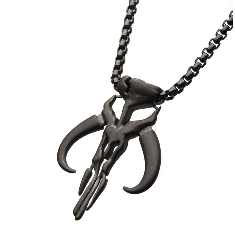 Star Wars Mandalorian Symbol Necklace - Image 2