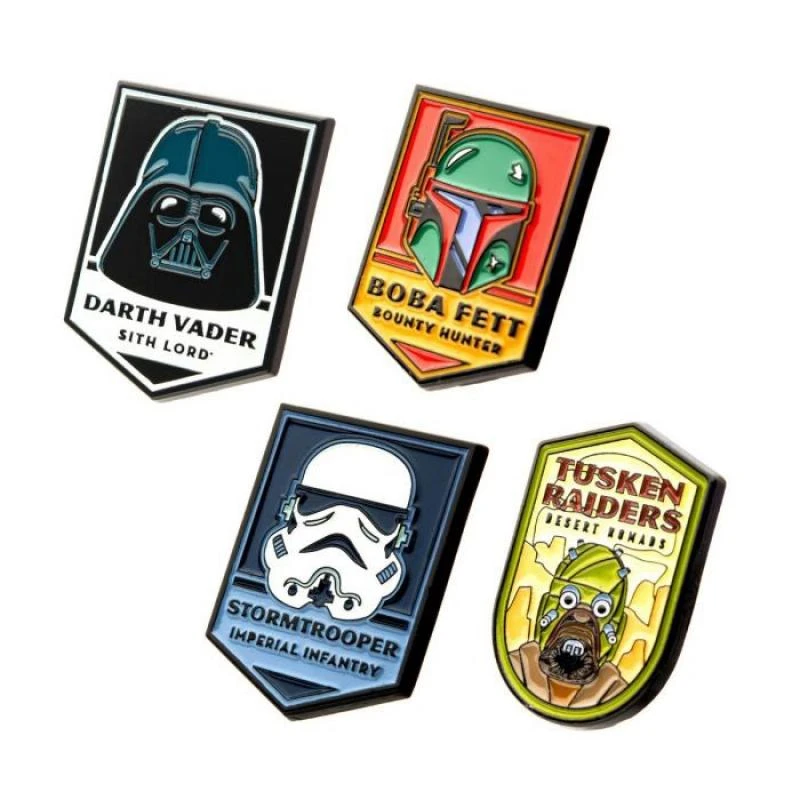 Star Wars Dark Side 4 Pin Set - Image 2