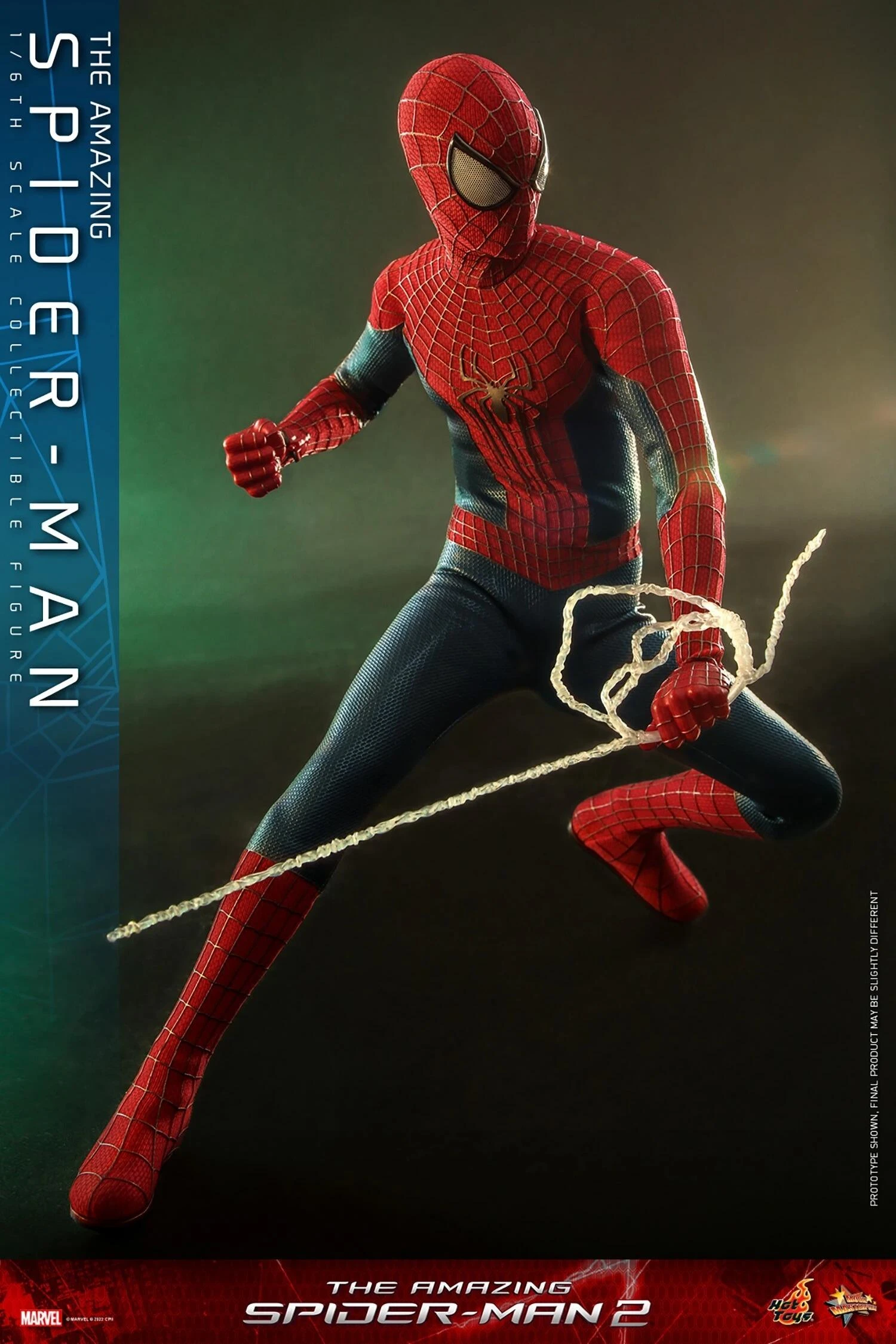 *PRE-ORDER Spider-Man - The Amazing Spider-Man 2 Marvel Hot Toys Collectibles 1/6 Scale Action Figure - Image 3