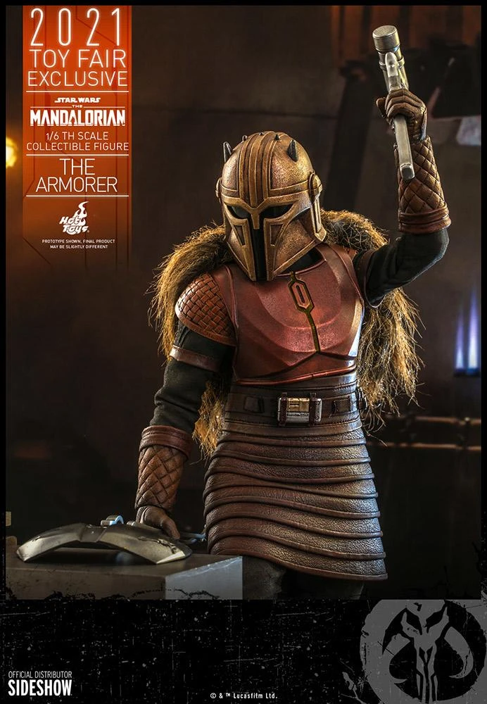 The Armorer (The Mandalorian) - Star Wars Hot Toys Collectibles 1/6 Scale Action Figure - Image 5