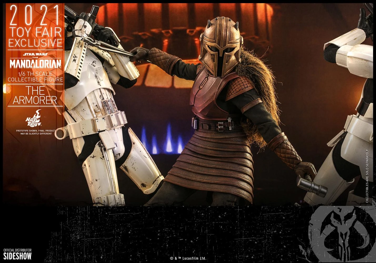 The Armorer (The Mandalorian) - Star Wars Hot Toys Collectibles 1/6 Scale Action Figure - Image 6