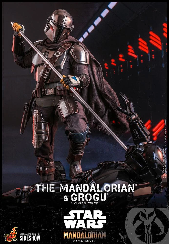 The Mandalorian And Grogu - Star Wars Hot Toys Collectibles 1/6 Scale Action Figure - Image 4