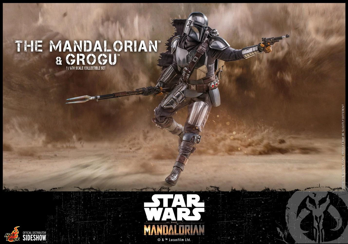 The Mandalorian And Grogu - Star Wars Hot Toys Collectibles 1/6 Scale Action Figure - Image 7