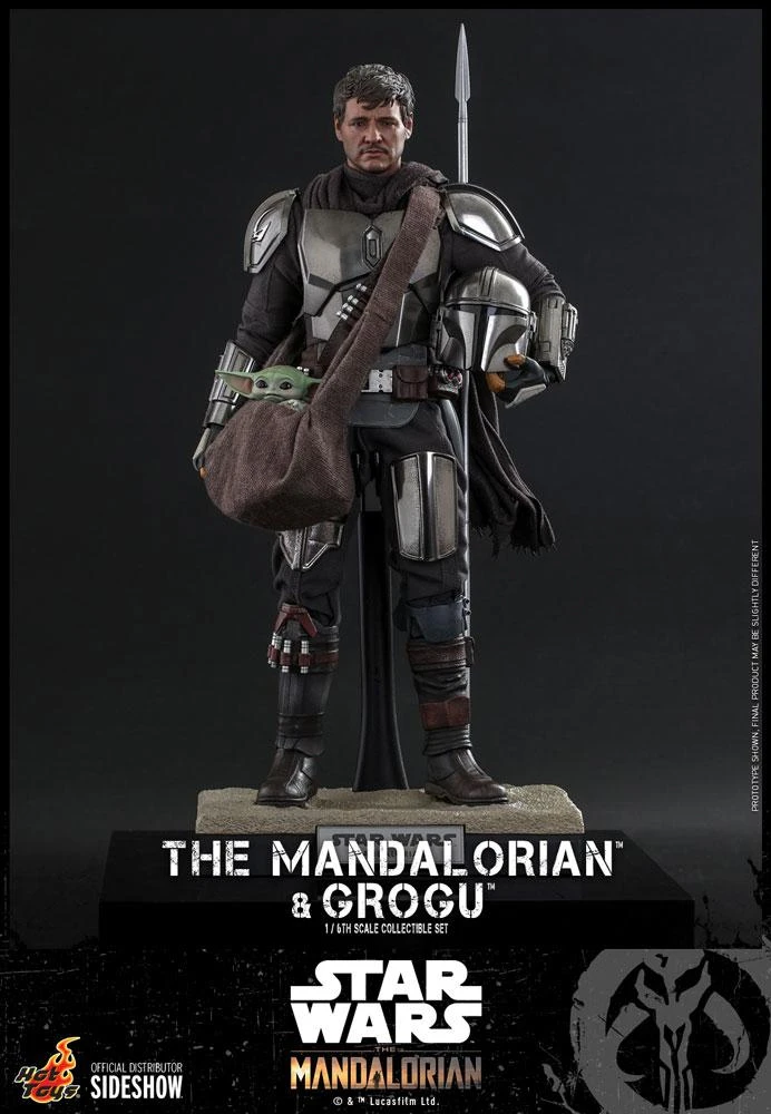 The Mandalorian And Grogu - Star Wars Hot Toys Collectibles 1/6 Scale Action Figure - Image 2
