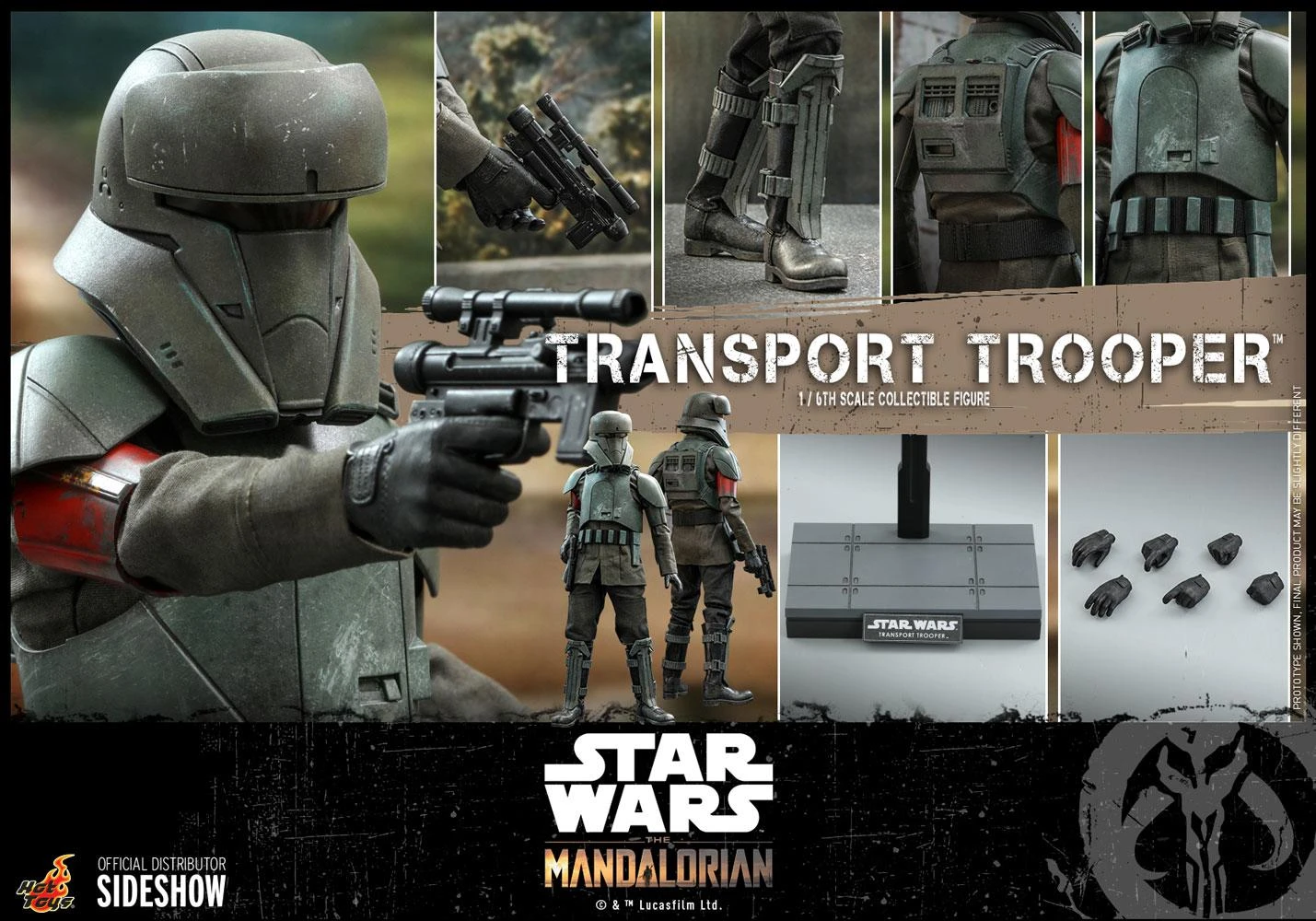 Transport Trooper - Star Wars Hot Toys Collectibles 1/6 Scale Action Figure - Image 7