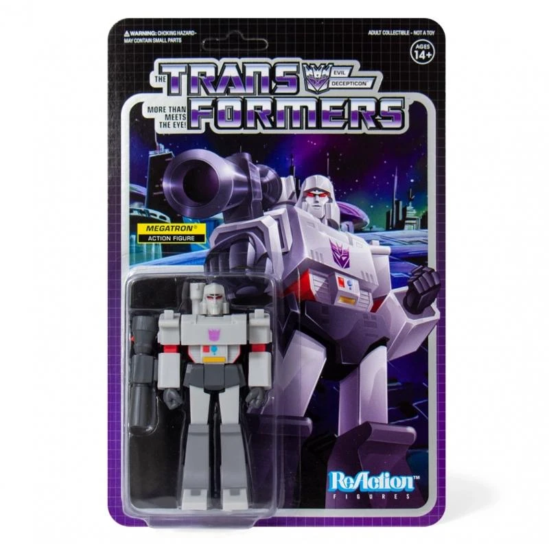 SUPER7 Transformers ReAction Action Figure - Megatron