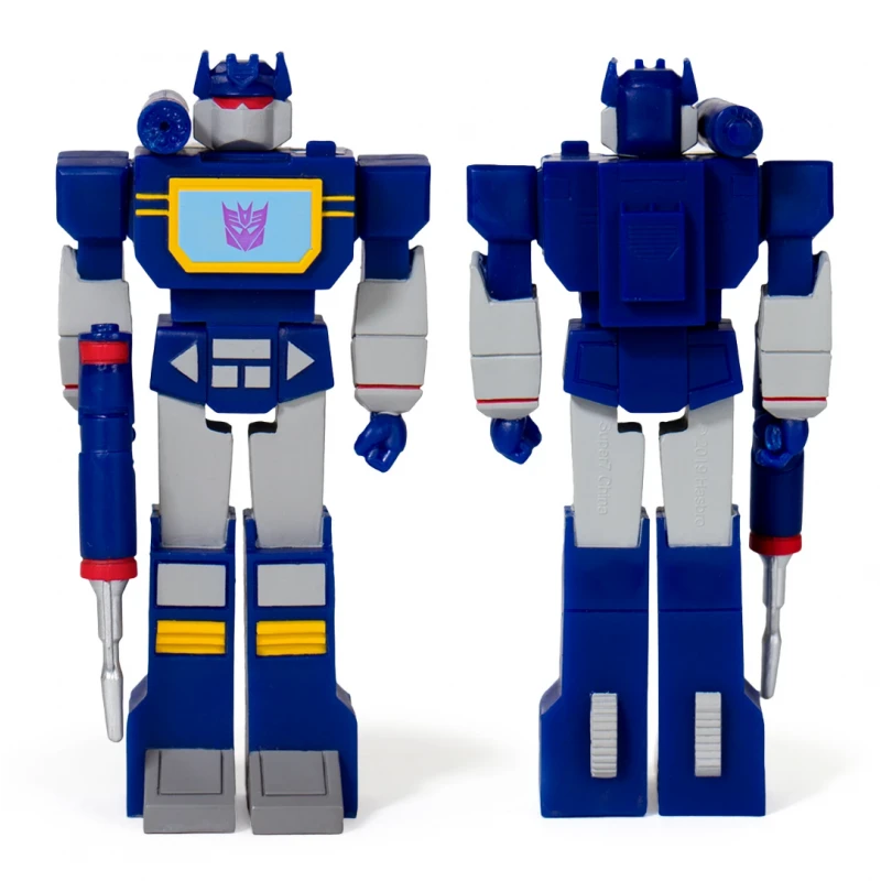 SUPER7 Transformers ReAction Action Figure Figure - Soundwave - Image 2