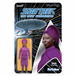 SUPER7 Star Trek: The Next Generation ReAction Action Figure Wave 1 - Guinan