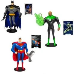 DC Animated Wave 1 7-Inch Action Figures - Set Of 3 (McFarlane)