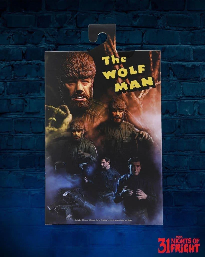 NECA The Wolf Man 7" Inch Action Figure - Ultimate Wolf Man - Image 3