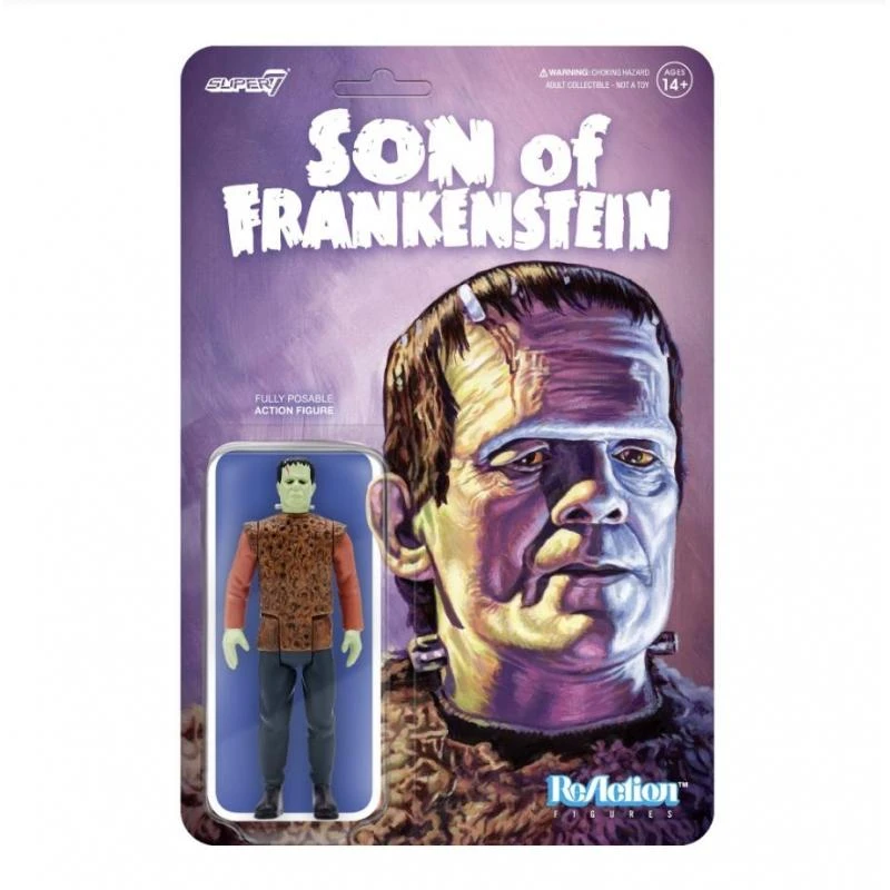 SUPER7 Universal Monsters ReAction Action Figure Wave 3 - The Monster From Son Of Frankenstein